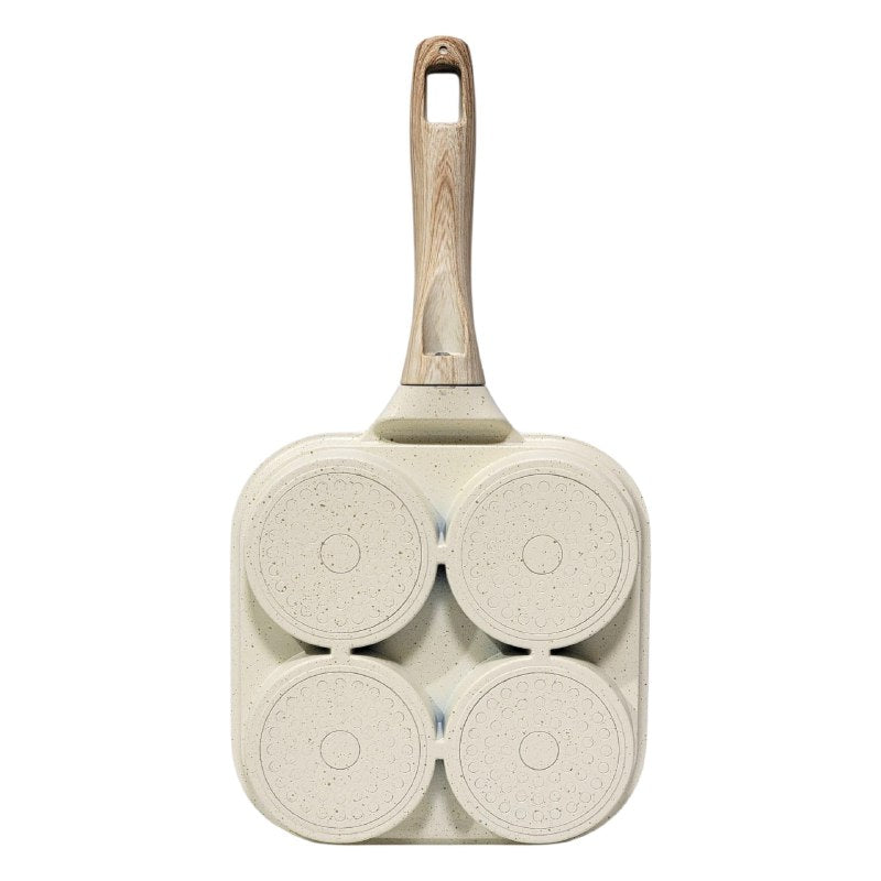 SARTEN CUADRUPLE ANTIADHERENTE PARA PREPARAR DESAYUNOS RAPIDOS Y UNIFORMES BREAKFAST FRYING PAN