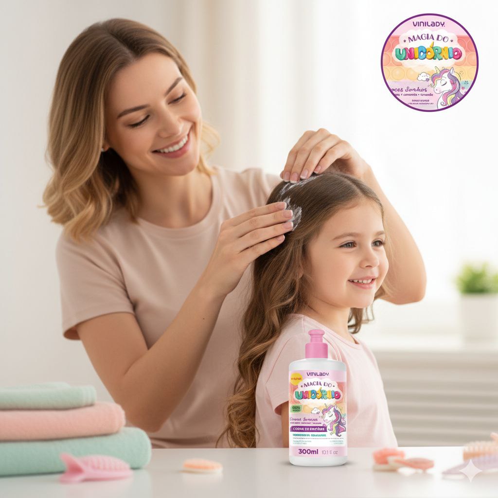 CREMA PARA PEINAR MAGIA DE UNICORNIO VINILADY 300ML