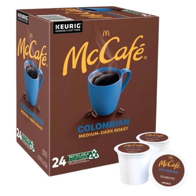 COMIDA CAFE TOSTADO PREMIUN MEDIO MCCAFE EN CAPSULAS 24UND