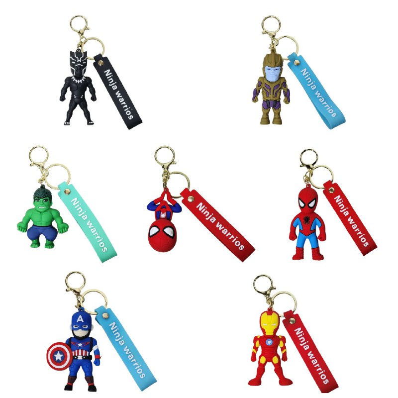 LLAVEROS DE MARVEL LOS VENGADORES 7 ESTILOS DISPONIBLES