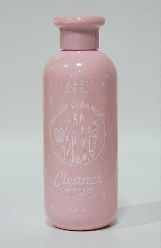 LIMPIADOR EN GEL DE CEPILLOS Y ESPONJAS DE MAQUILLAJE USHAS 200ML