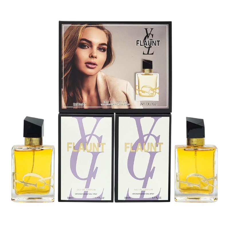 SET FLAUNT EDP 50MLX2 (M)