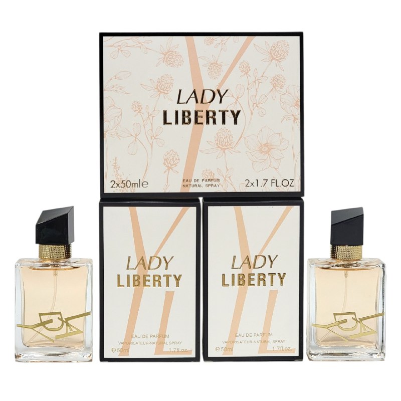 SET LADY LIBERTY EDP 50MLX2 (M)