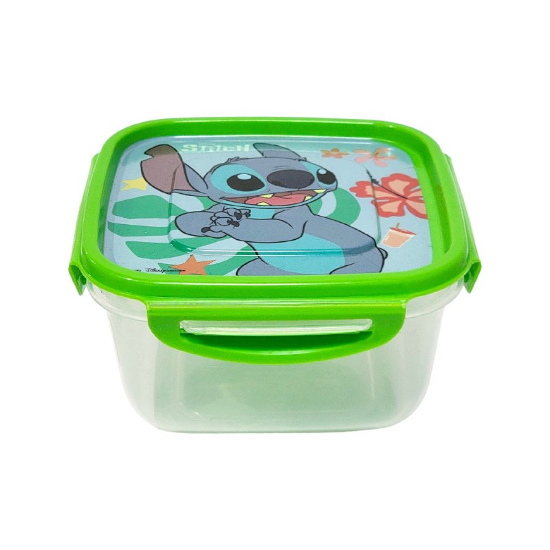 ORGANIZADOR RECIPIENTE PARA NIÑOS CON DISEÑO DE STITCH 9X16X16CM