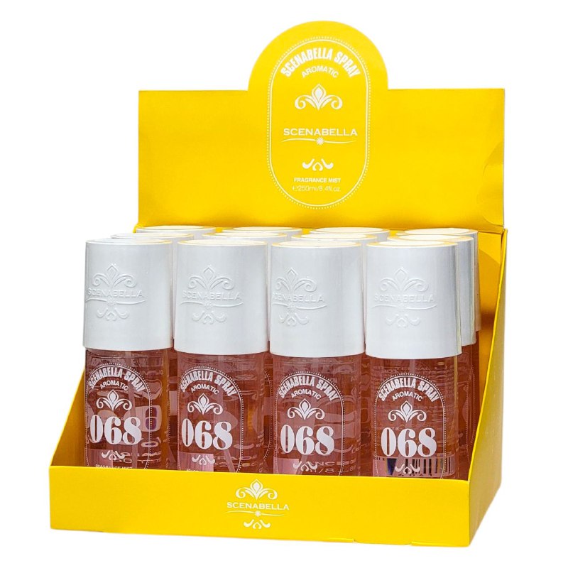 SPRAY PERFUMADO PARA EL CABELLO Y CUERPO SCENABELLA SPRAY AROMATIC 068 250ML