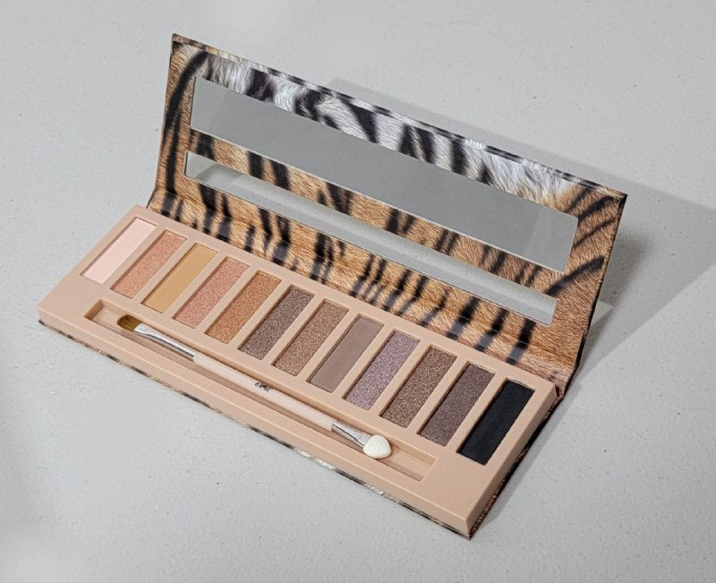 SOMBRA DE OJOS EN PALETA NUDE WILD TIGER ENGOL COLLACTIONS 18G