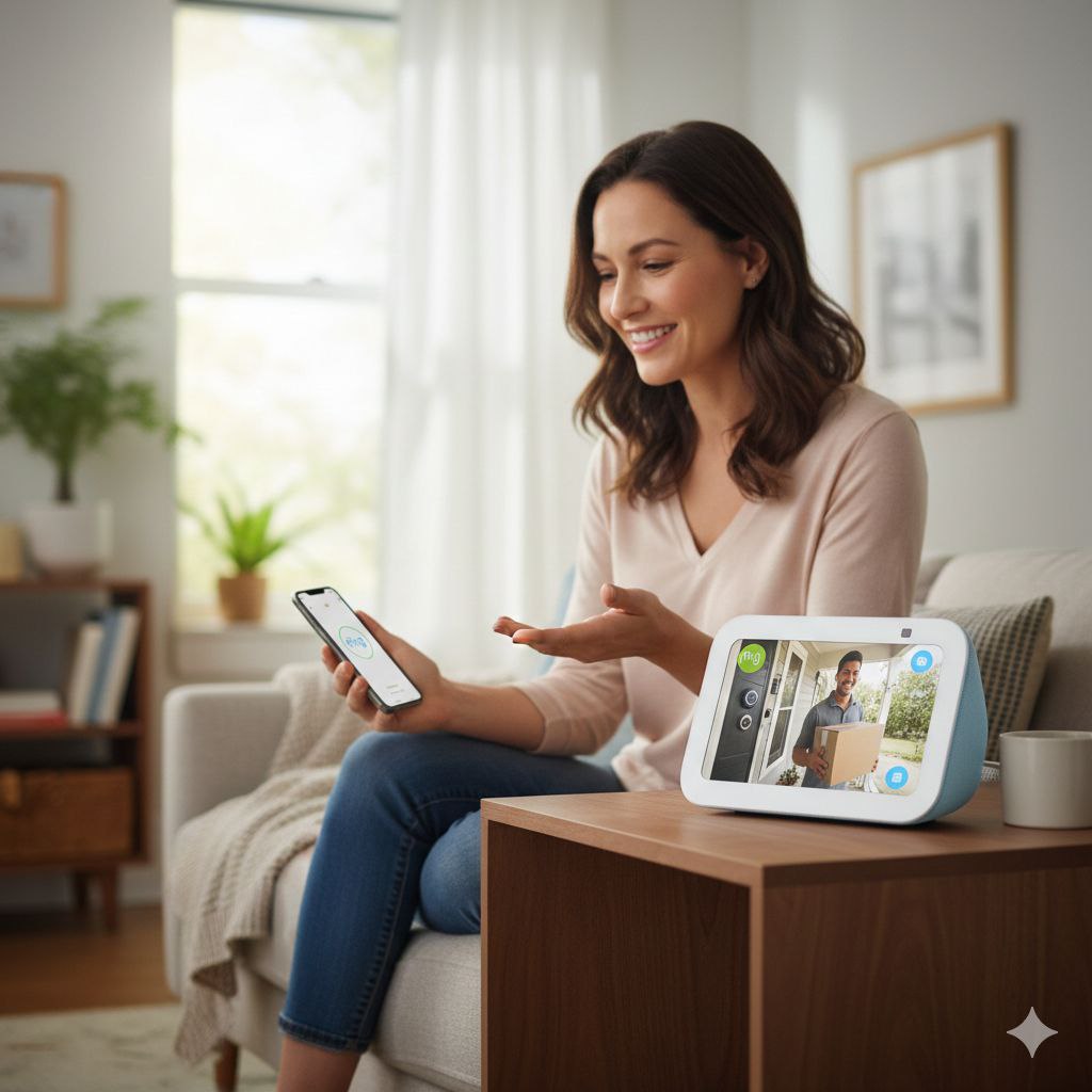 DISPOSITIVO DE PANTALLA INTELIGENTE CON ALEXA INTEGRADA ECHO SHOW 5 13CM