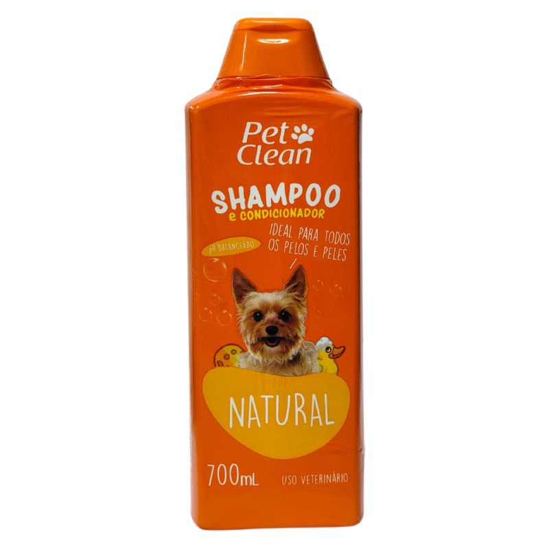 SHAMPOO Y ACONDICIONADOR PARA PERROS, MASCOTAS SUAVIZANTE PET CLEAN 700ML