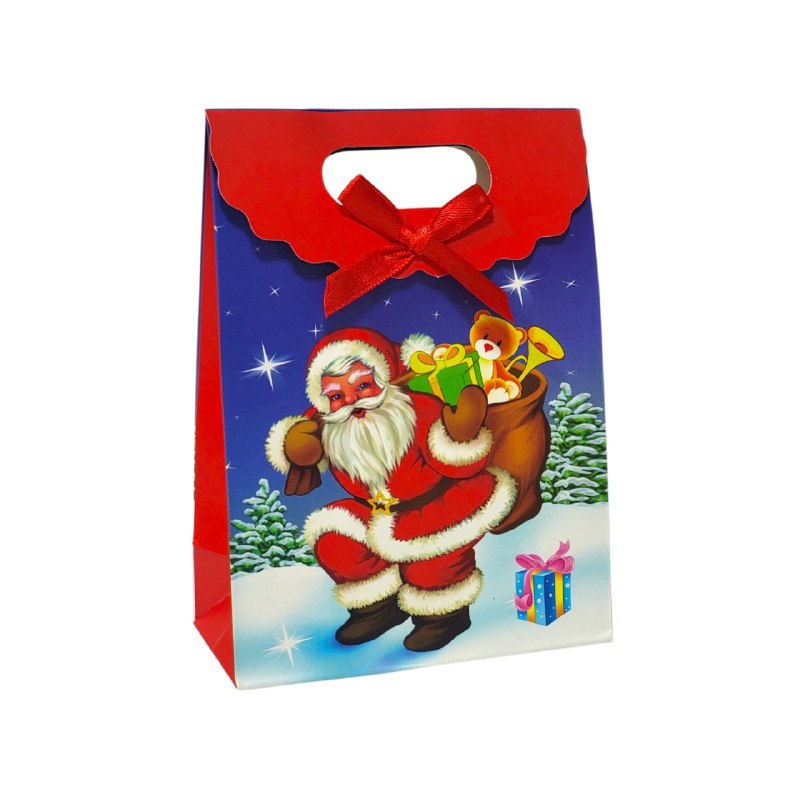 BOLSA DE REGALO NAVIDEÑA MINI PEQUEÑA 16X12CM