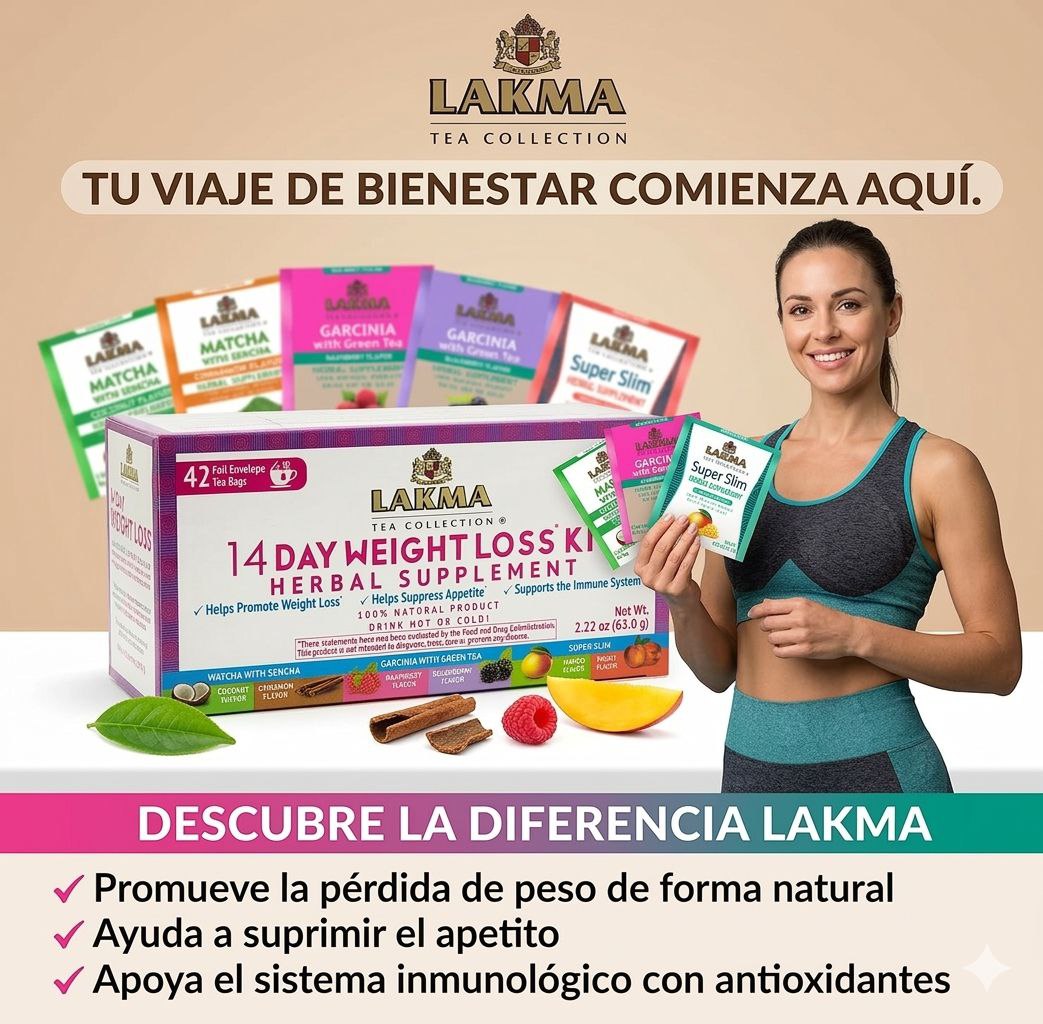 PROGRAMA DE TES PARA LA PERDIDA DE PESO DE 14 DIAS 42UND LAKMA 62G