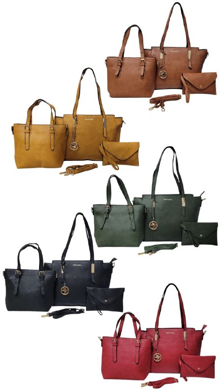 CARTERA ECONÓMICA SET DE 3 PIEZAS SOFIAZUL