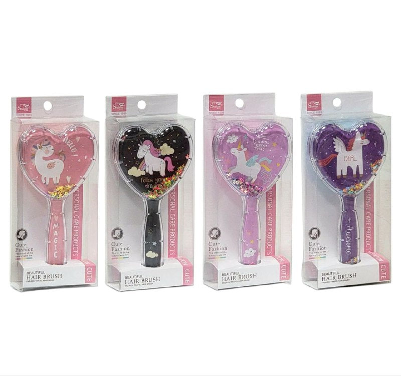 CEPILLO PARA EL CABELLO DISEÑO DE CORAZON SHUSHUHAO