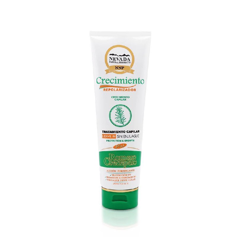 CREMA PARA PEINAR DE ROMERO CRECEPELO Y VITAMINA E SUAVIZANTE NEVADA 280ML