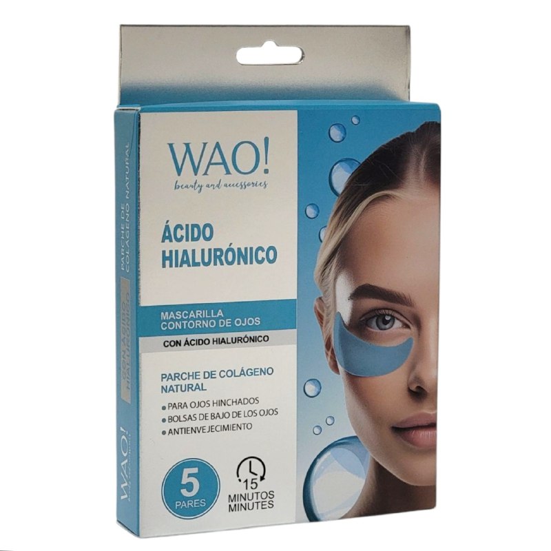 MASCARILLA FACIAL PARA EL CONTORNO DE OJOS CON COLAGENO Y COLAGENO NATURAL ANTIENVEJECIMIENTO WAO 5UND