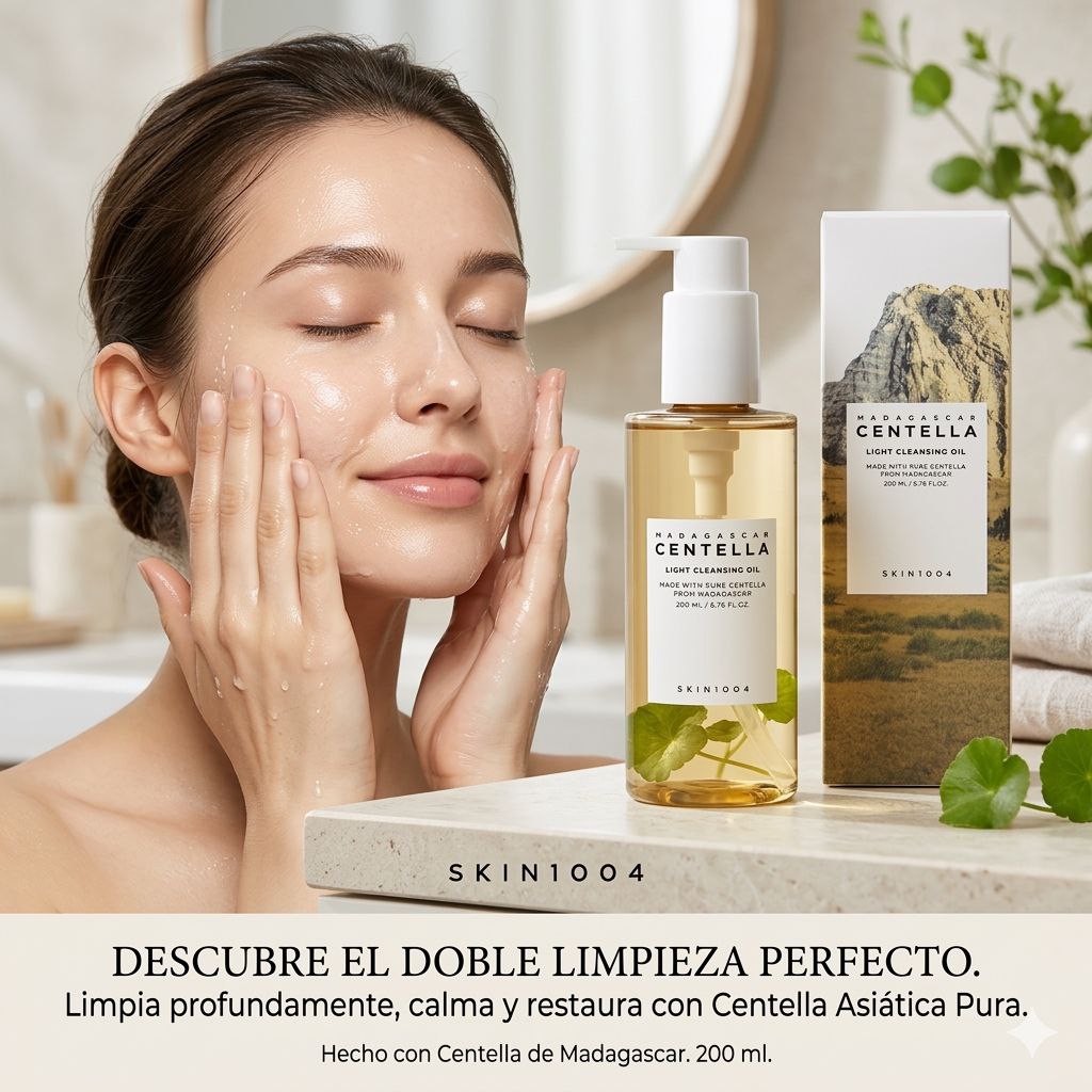 ACEITE LIMPIADOR LIGERO CON EXTRACTO DE CENTELLA ASIATICA SKIN1004 200ML