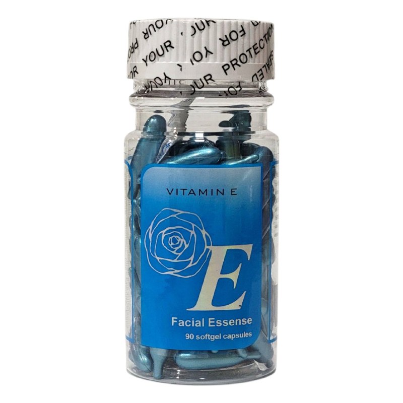 SUERO FACIAL EN CAPSULAS DE ESENCIA DE VITAMINA E SUAVIZANTE, DEJA LA PIEL SUAVE, TERSA Y RADIANTE ANTIENVEJECIMIENTO FACIAL ESSENSE