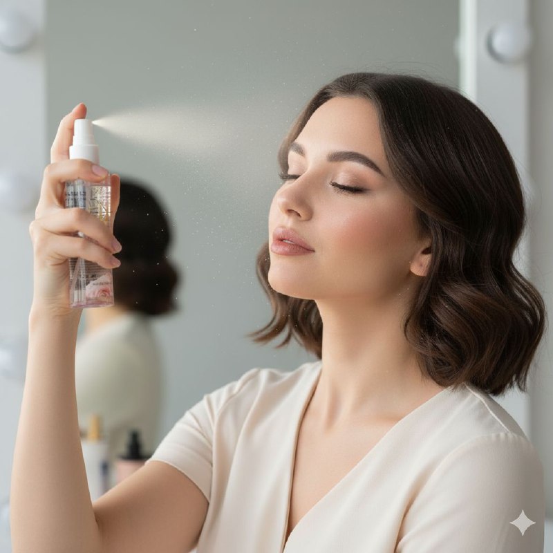 FIJADOR DE MAQUILLAJE EN SPRAY 3 EN 1 QUE CALMA Y SUAVIZA LA PIEL 150ML, SU FORMULA LIGERA Y DE RAPIDA ABSORCION DEJA LA PIEL TERTSA Y SUAVE EN LA QUE PERDURA EL MAQUILLAJE YH BEJA COSMETICS