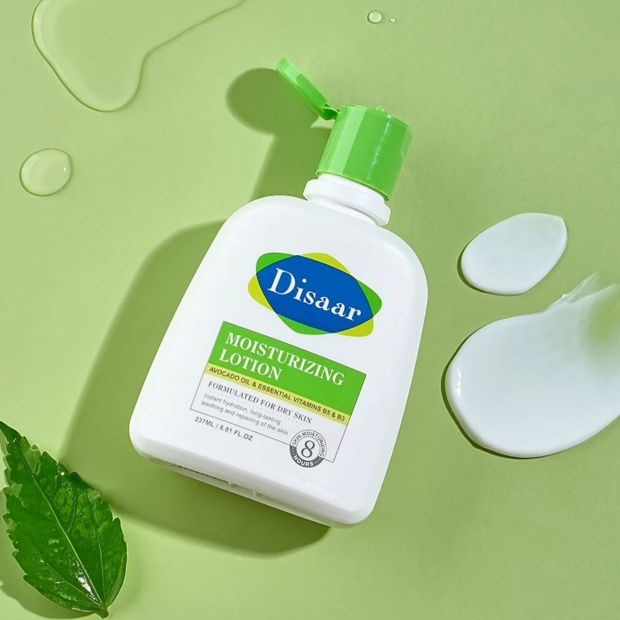 CREMA CORPORAL HIDRATANTE CON ACEITE DE AGUACATE NIACINAMIDA Y PANTENOL DISAAR 237ML