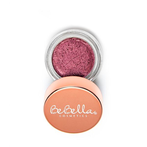 SOMBRAS DE MAQUILLAJE METALICAS EN CREMA CON RELFLEJOS, OBTIENE MEJOR PIGMENTACION BEBELLA COSMETICS METALLIC SHADOW POT HEARTBREAKER 4G