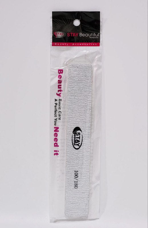 LIMA PARA UÑAS DOBLE CARA 100/180 STAY BEAUTIFUL