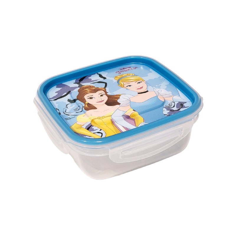 ORGANIZADOR RECIPIENTE PARA NIÑAS CON DISEÑO DE PRINCESAS