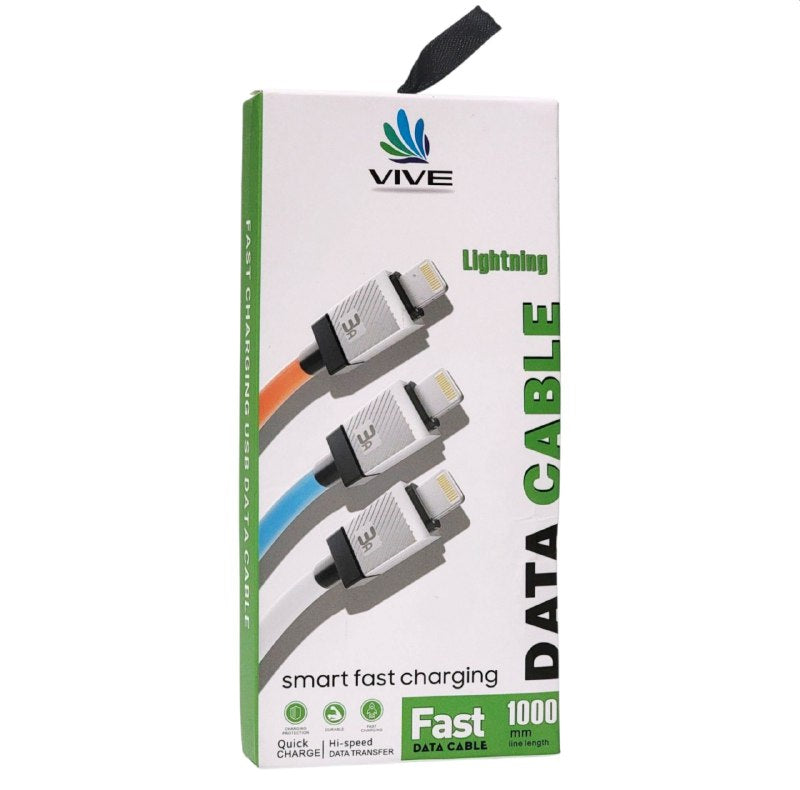 CABLE USB DE CARGA RAPIDA Y DATOS VIVE 1M