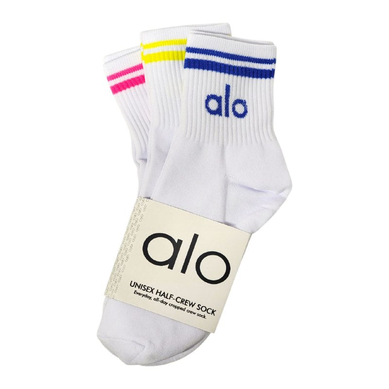 CALCETA TOBILLERA UNISEX MARCA ALO VARIEDAD DE COLORES DISPONIBLES