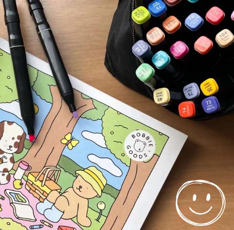 JUEGO DE MARCADORES PLUMONES ARTISTICOS DE DOBLE PUNTA 60UND TOUCH AIBAO