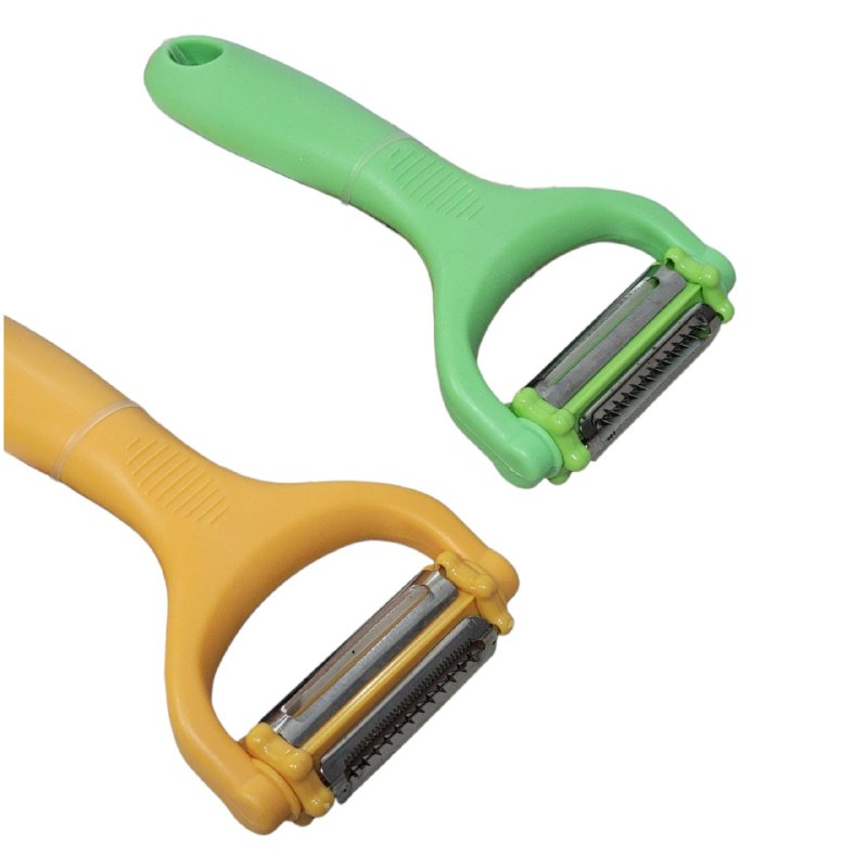 PELADOR DE VERDURAS DE ACERO INOXIDABLE DE ALTA CALIDAD LUCKY HOME 4 COLORES