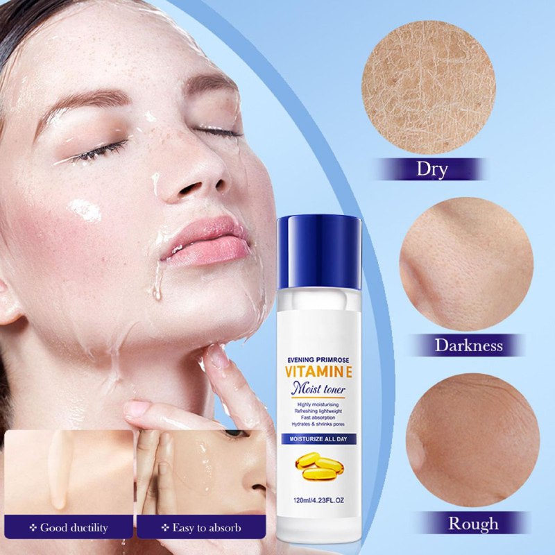 TONICO FACIAL HUMEDO DE VITAMINA E, ALTAMENTE HIDRATANTE, REFRESCANTE Y LIGERO, ABSORCION RAPIDA, REDUCE LOS POROS SADOER VITAMIN E 120ML