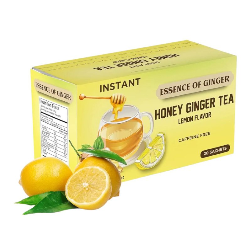 TE INSTANTANEO DE MIEL Y JENGIBRE SABOR A LIMON ANTIINFLAMATORIO Y DIGESTIVO ESSENCE 20UND