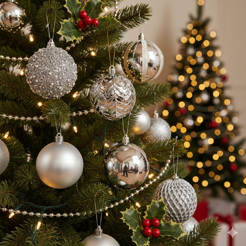 DECORACION ADORNO NAVIDEÑO PAQUETE DE 16 BOLAS DECORATIVAS, 8CM 49X49X65 IDEALES PARA DARLE UN TOQUE UNICO A TU ARBOL DE NAVIDAD