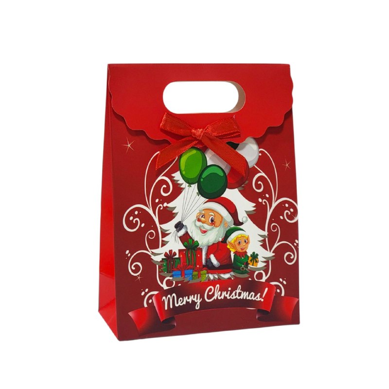 BOLSA DE REGALO NAVIDEÑA MINI PEQUEÑA 16X12CM