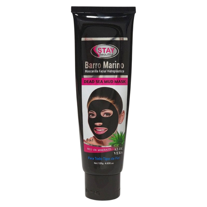 MASCARILLA FACIAL DE BARRO MARINO HIDROPLASTICA HIDRATANTE STAY BEAUTIFUL 120G