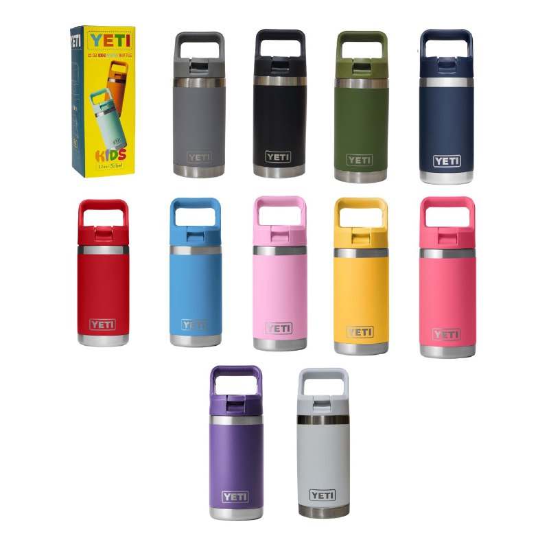 TERMO YETI KIDS ORIGINAL PARA NIÑOS DE ACERO INOXIDABLE DE 12OZ PRECIO ROJO ES POR CAJA COMPLETA