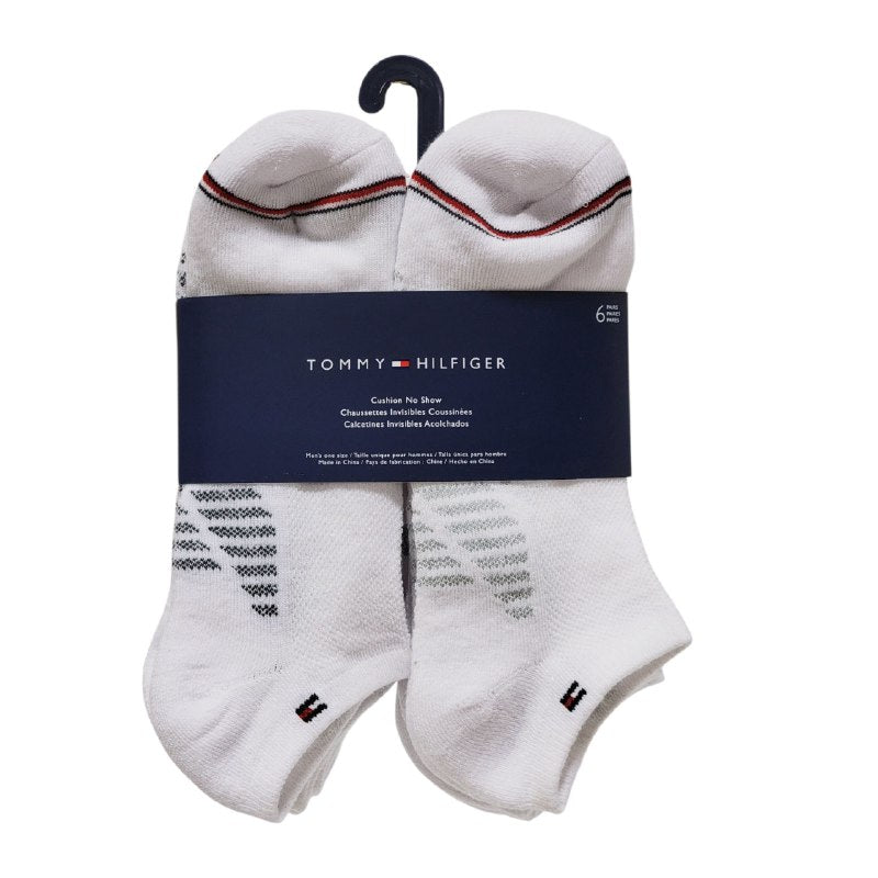 CALCETA TOBILLERA TOMMY HILFIGER PARA HOMBRE 6 PARES TALLA ÚNICA