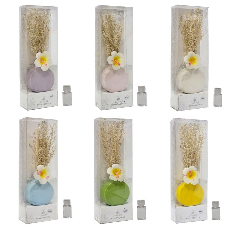 AMBIENTADOR AROMATIZANTE DIFUSOR DE VARILLAS PARA EL HOGAR DE AROMA CONTINUO SIN HUMO NI GOTEO, 6 AROMAS LOVE IN LIFE