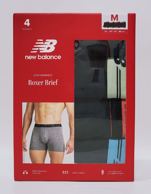 ROPA INTERIOR PARA CABALLERO NEW BALANCE 4UND M