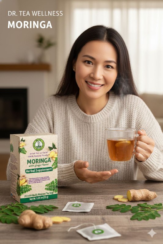 TE DEMORINGA CON SABOR A JENGIBRE RELAJANTE DR TEA 20UND