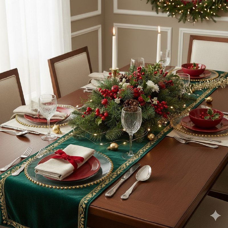 PLATO DECORATIVO NAVIDEÑO TRANSPARENTE CON DORADO PLASTICO 32X32CM