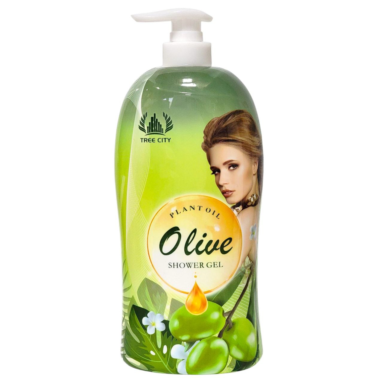 GEL DE DUCHA DE ACEITE DE OLIVIA TREE CITY 1380ML