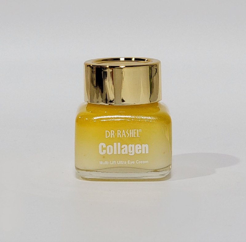 CREMA FACIAL PARA OJOS CON COLAGENO REAFIRMANTE PIEL FINA, CONTORNO DE OJOS, ANTIENVEJECIMIENTO, OJERAS, ETC DR RASHEL COLLAGEN EYE CREAM 15G