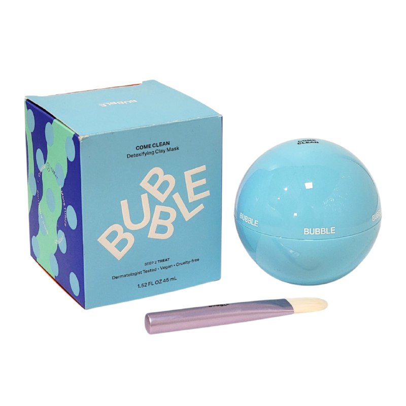 MASCARILLA FACIAL DE ARCILLA DESINTOXICANTE QUE ELIMINA IMPUREZAS, GRASA Y RESIDUOS DE LA PIEL BUBBLE 45ML (DUPE DRUNK ELEPHANT)