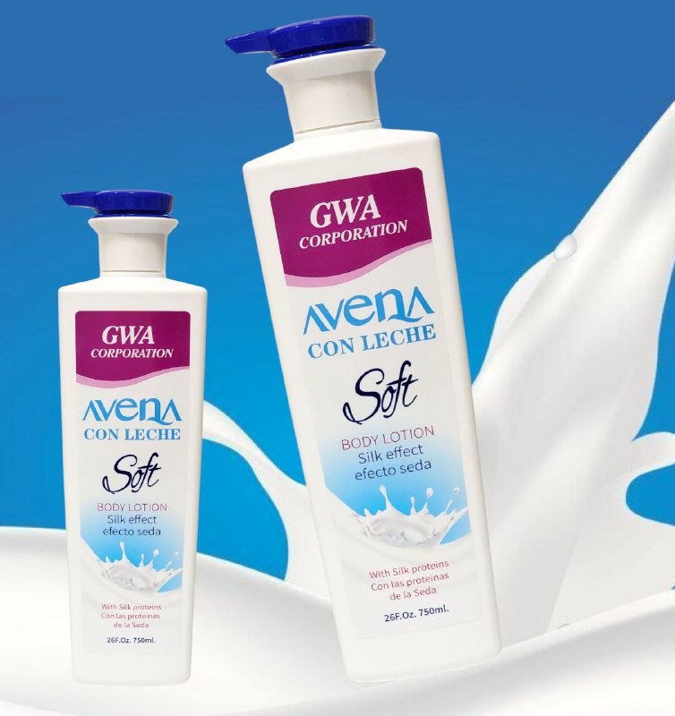 CREMA CORPORAL HIDRATANTE CON EXTRACTO DE AVENA Y PROTEINAS DE LECHE GWA CORPORATION 750ML