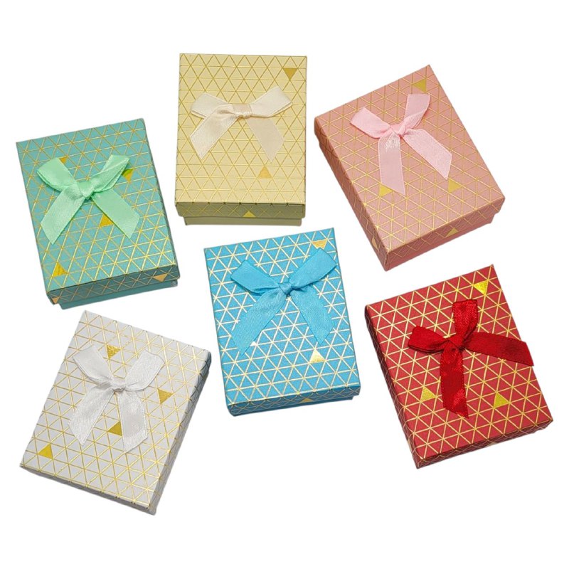 CAJA DE REGALO PARA SET DE JOYERIA MEDIDA 7X9