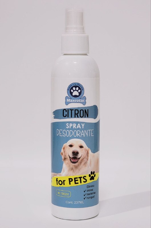 PERFUME PARA PERROS, SPRAY DESODORANTE QUE ELIMINA OLORES, BACTERIAS, HONGOS, NO TOXICO DE EUCALIPTO, OLOR LIMPIO Y FRESCO SIN BAÑARLO MAXCOTAS 273ML