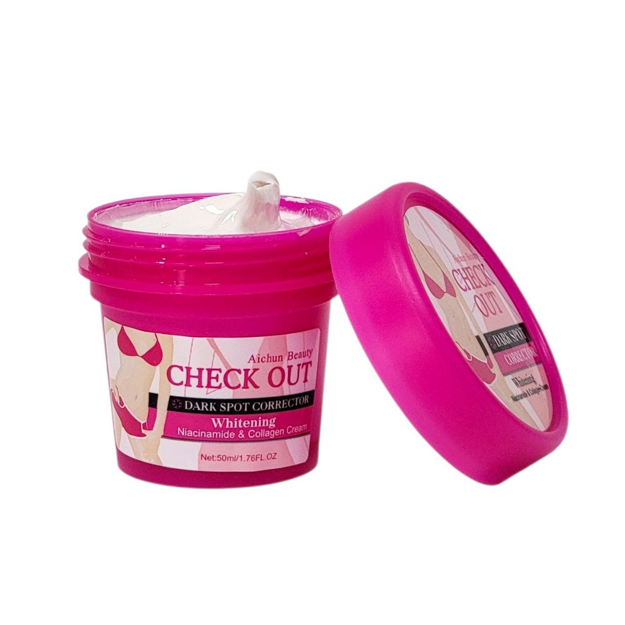 CREMA CORPORAL BLANQUEADORA INTENSIVA PARA ZONAS DE FRICCION CON NIACINAMIDA AICHUN BEAUTY 50ML