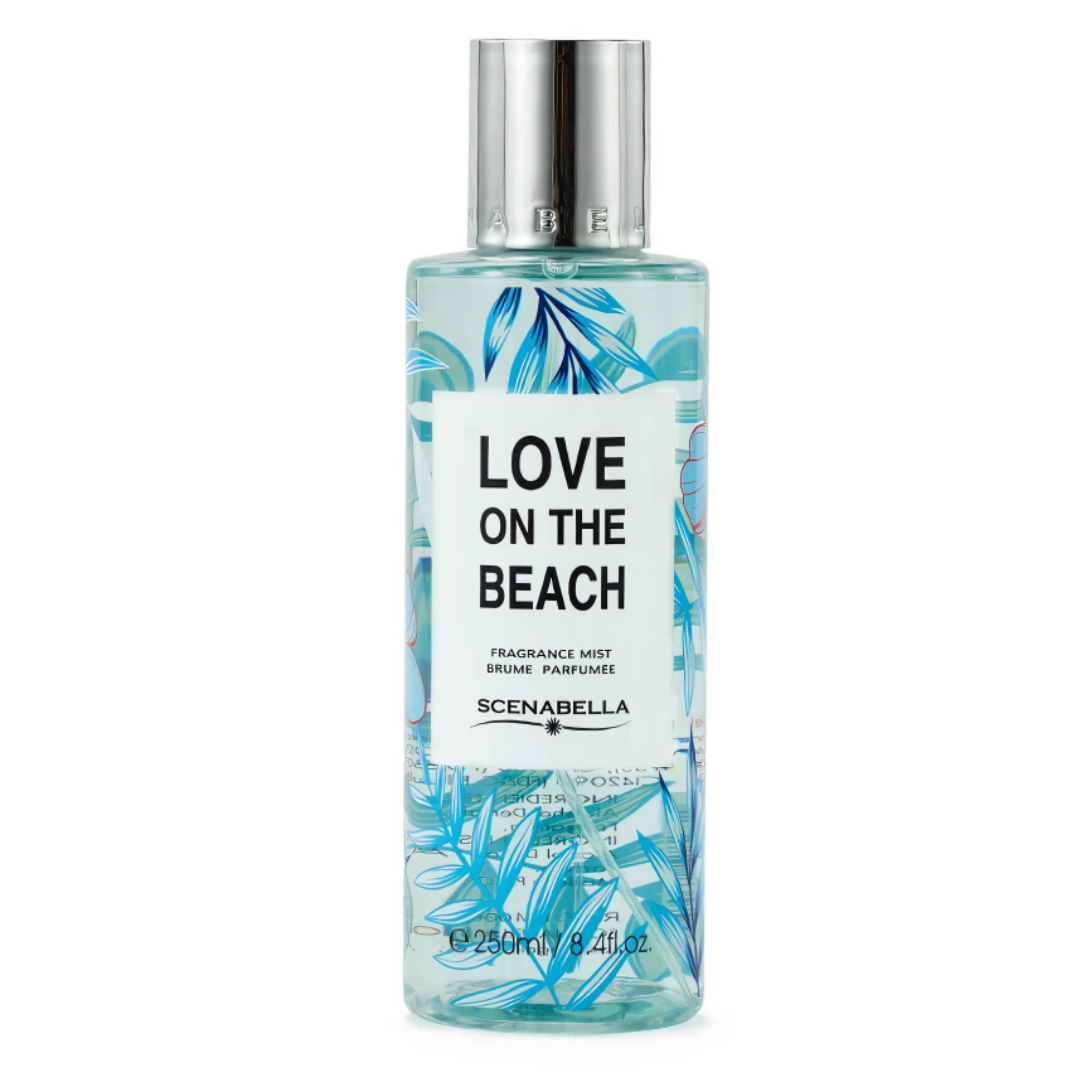 BODY MIST SCENABELLA LOVE ON THE BEACH 250ML (M) (DUPE DE VICTORIA SECRET BEACH LOVE)