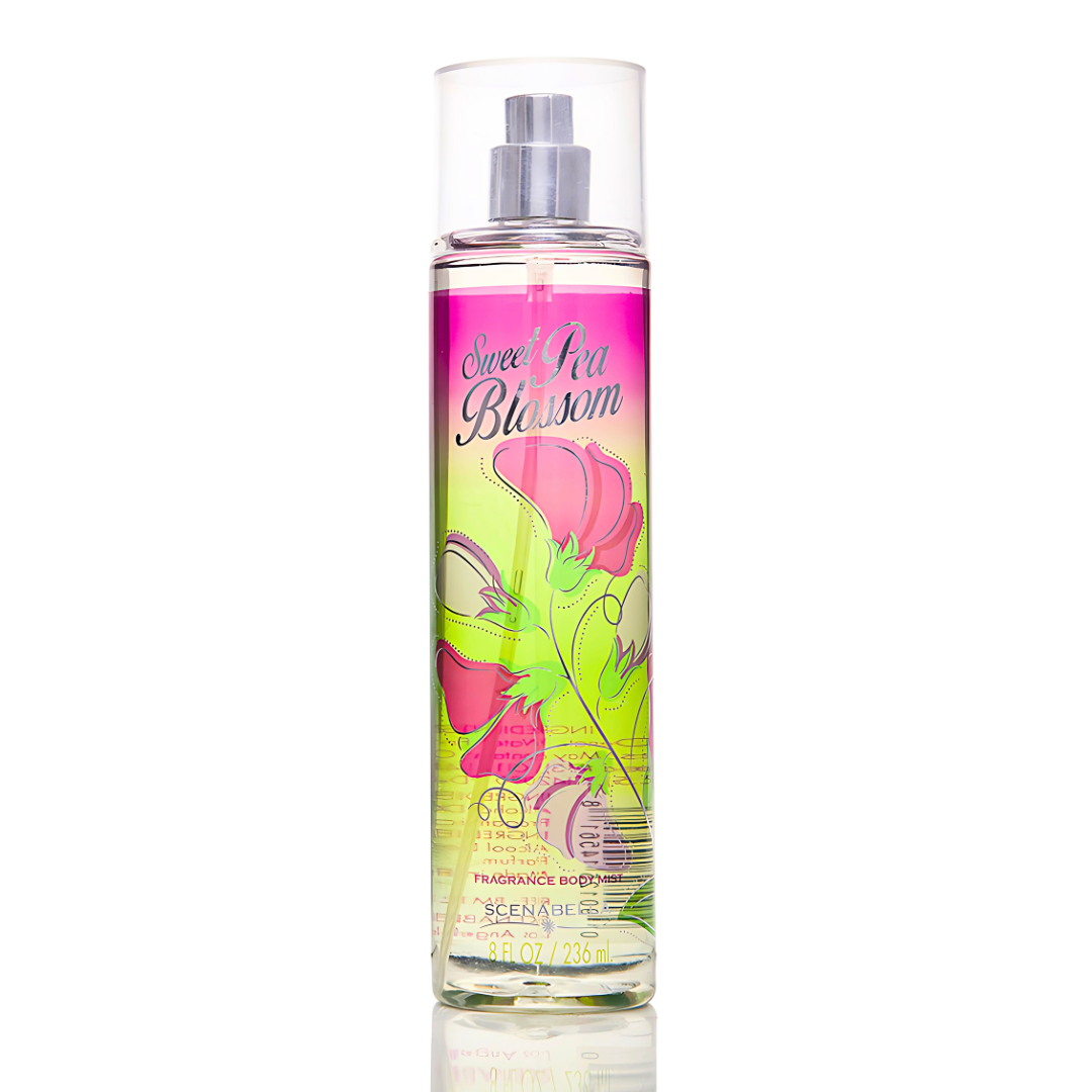 SPLASH SCENABELLA SWEET PEA BLOSSOM 236ML (M)(DUPE DE BATH & BODY WORKS SWEET PEA MIST 236ML)