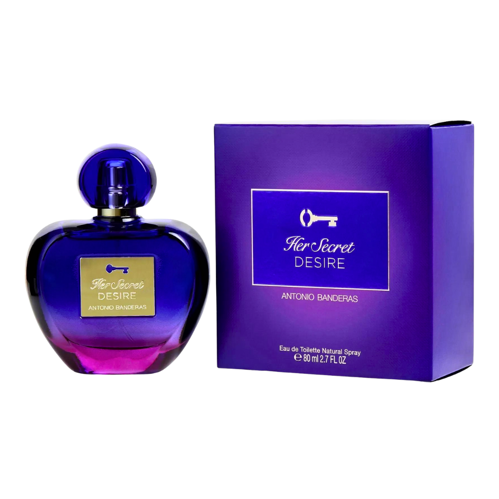ANTONIO BANDERAS HER SECRET DESIRE EDT 80ML (M)